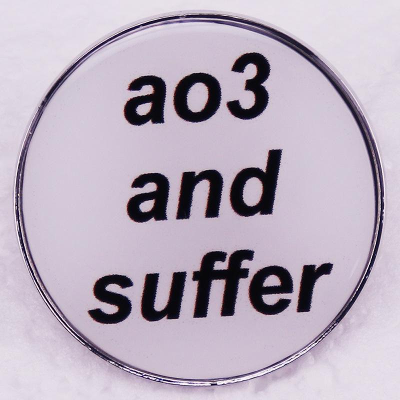 

AO3 Endurance Brooch Badge