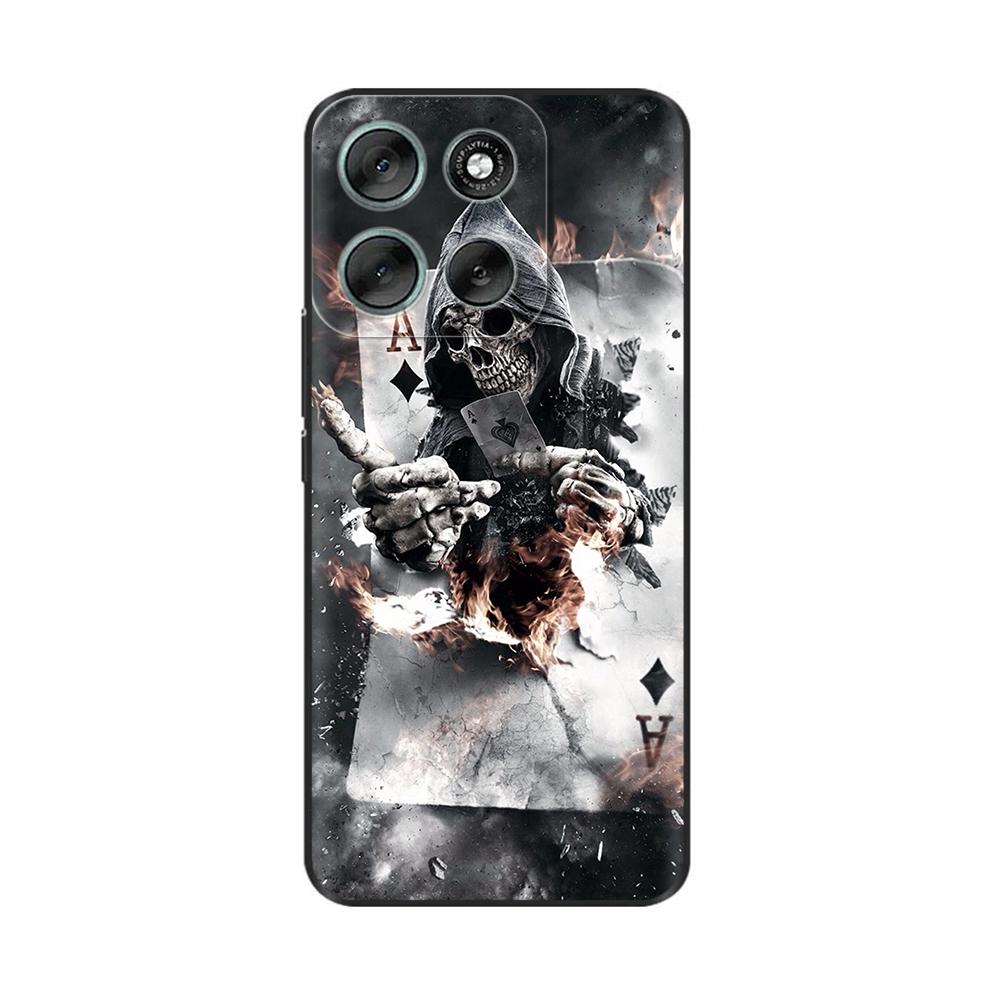 Für Motorola Moto G56 5G Hülle Coole Bemalte Weiche Silikon Hülle TPU Rückseite Für Moto G86 Handyhülle Cover MotoG56 g 56 Fundas