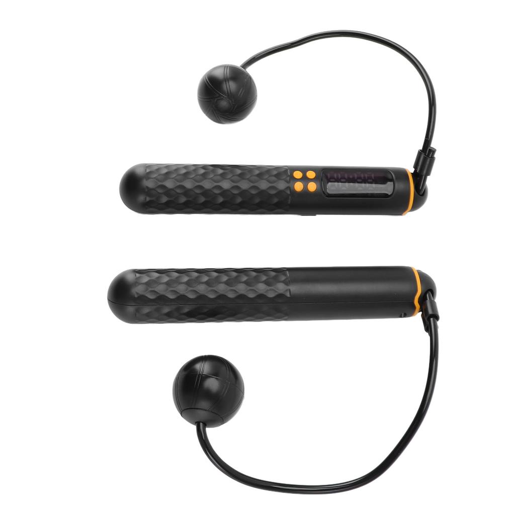Jump Rope with Counter Weighted Jump Rope for Fitness Rechargeable Cordless Skipping Rope for Men Women Kids Fitness