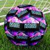 KPop Dämonenjäger Thema Größe 5 Fußball, Geeignet für Spiele drinnen und draußen, ein Geschenk für jeden geeignet.