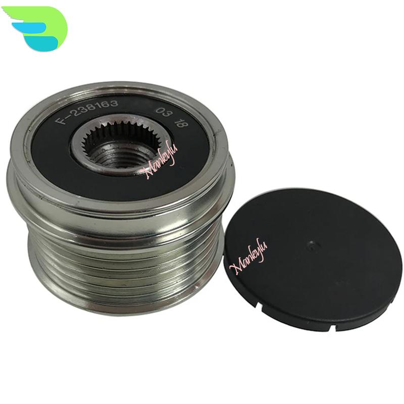 F-577572 Overrunning Alternator Freewheel Clutch Pulley for MAZDA 3 6 Altenza Wagon 1800A053 1800A155 1800A061 4W7310300AA