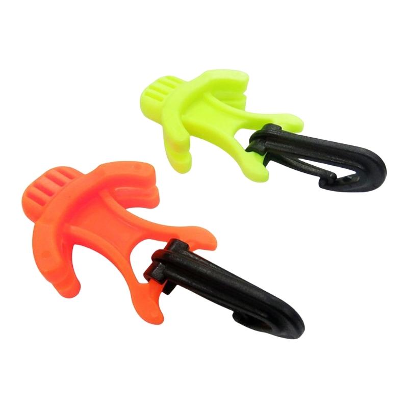 Diving Regulator Octopuses Retainer Mouthpiece Holder with Clip Scubas Diving Octopuses Holder Scubas Diving Accessories
