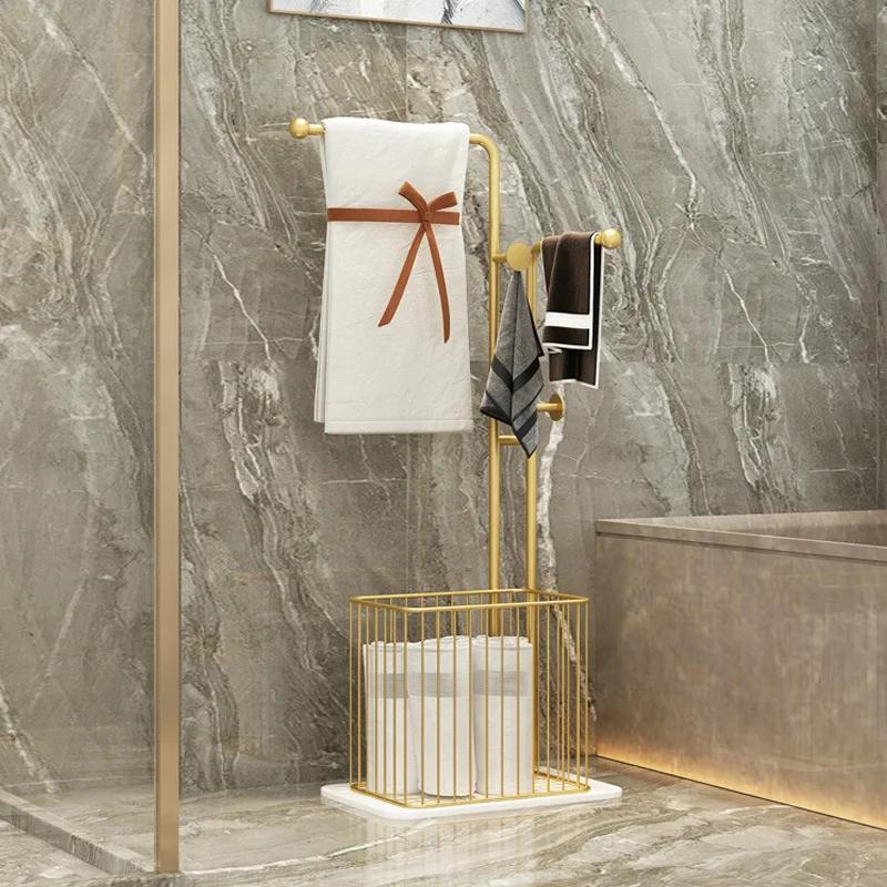 Raft pentru haine pentru baie de uz casnic lavoar din podea până în tavan, simplu, ușor, de lux, pentru depozitare pentru prosoape, rafturi pentru dormitor