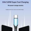 240W PD USB C Fast Charging Cable Nylon Braided 0.25m-2m Type C Data Wire for 15 Laptop