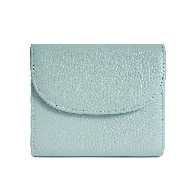 

[imeetu] wallet bifold wallet ladies men s lightweight genuine leather Thin mini wallet travel wallet compact card case coin purse multiple storage