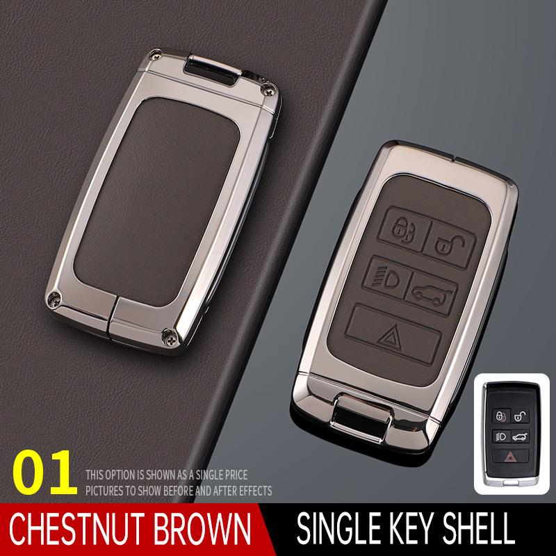 Land Rover Range Rover Key Case for Evoque, Velar, Defender, Sport & Discovery Models - High-End Shell Bag