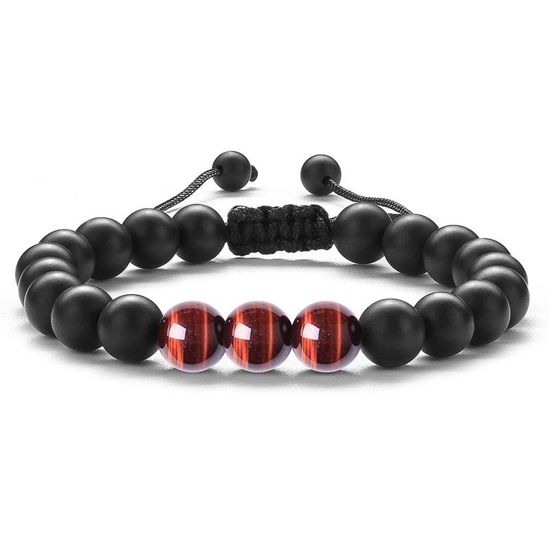 

Серія для дозвілля та моди Ручний ланцюжок Тигрове око Камінь Вулканічний камінь Браслет з поєднанням і поєднанням Плетені прикраси Подарунок