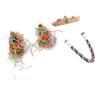 Bird Chewing Toys Natural Colorful Bird Foraging Shredder Hanging Toy Kit for Small Medium Lovebirds Parakeet Cockatiel