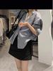 Korean Style V-Neck Lace Patchwork Blouse for Women - Autumn Edition