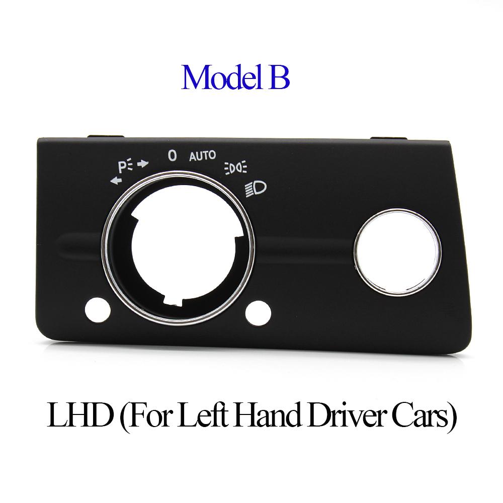 

LHD передняя панель автомобиля, переключатель фар, крышка, накладка, замена для Mercedes Benz W211 E Class E320 E350 E550 Model B