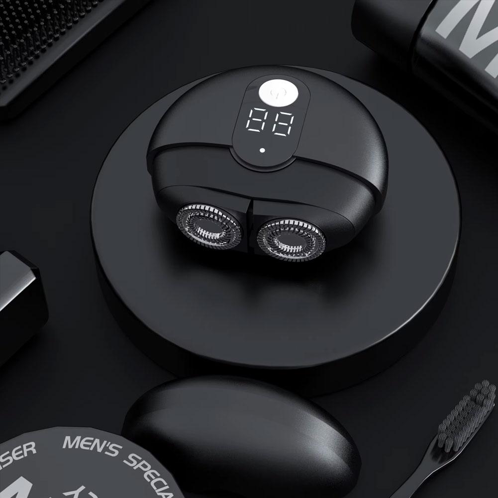 Electric Beard Clipper for Man Waterproof Digital Display Portable Shaver for Wet and Dry Use