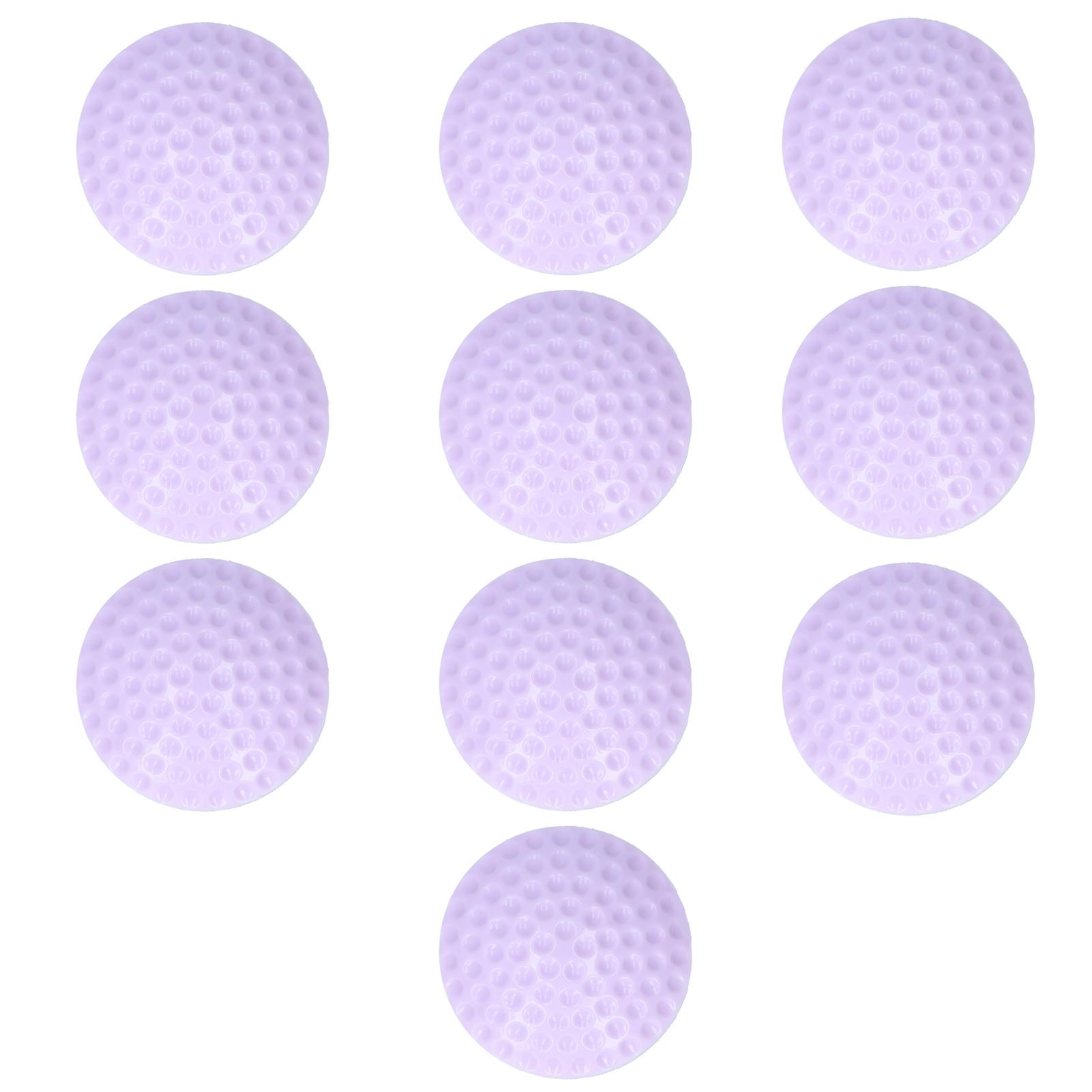 

10 шт., дверная ручка, стоп, силиконовый настенный бампер, защита от столкновений, самоклеящаяся защита Purple Purple