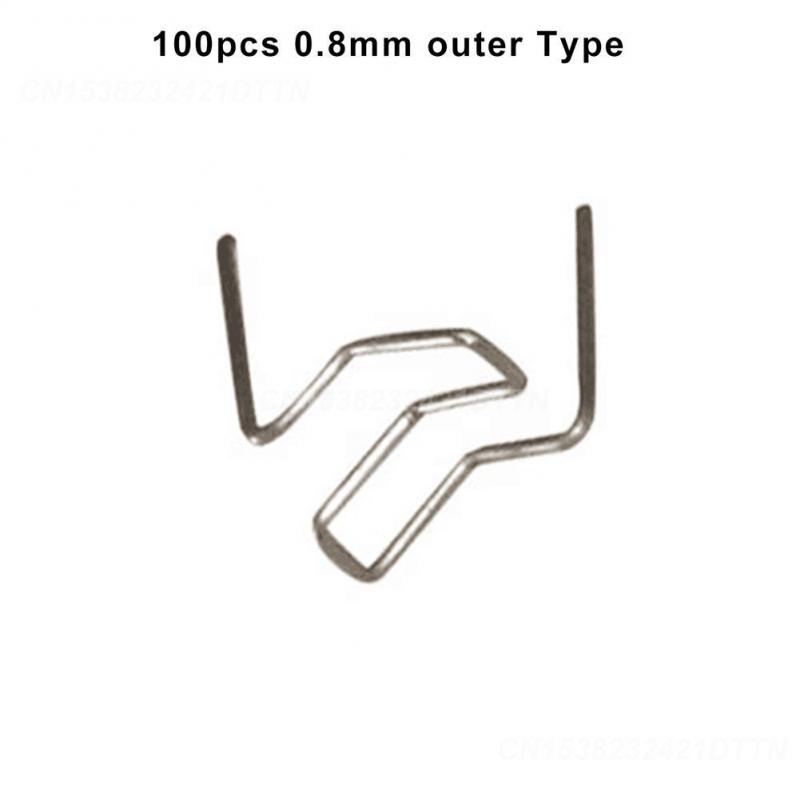 1~4SETS Tool Iron Staples S Wave Staples Welding Machine Accessories Bumper Repair Plastic Welding Bumper Soldering