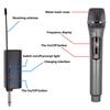 Rechargeable Wireless Microphone System for Karaoke, Speeches, and Parties
