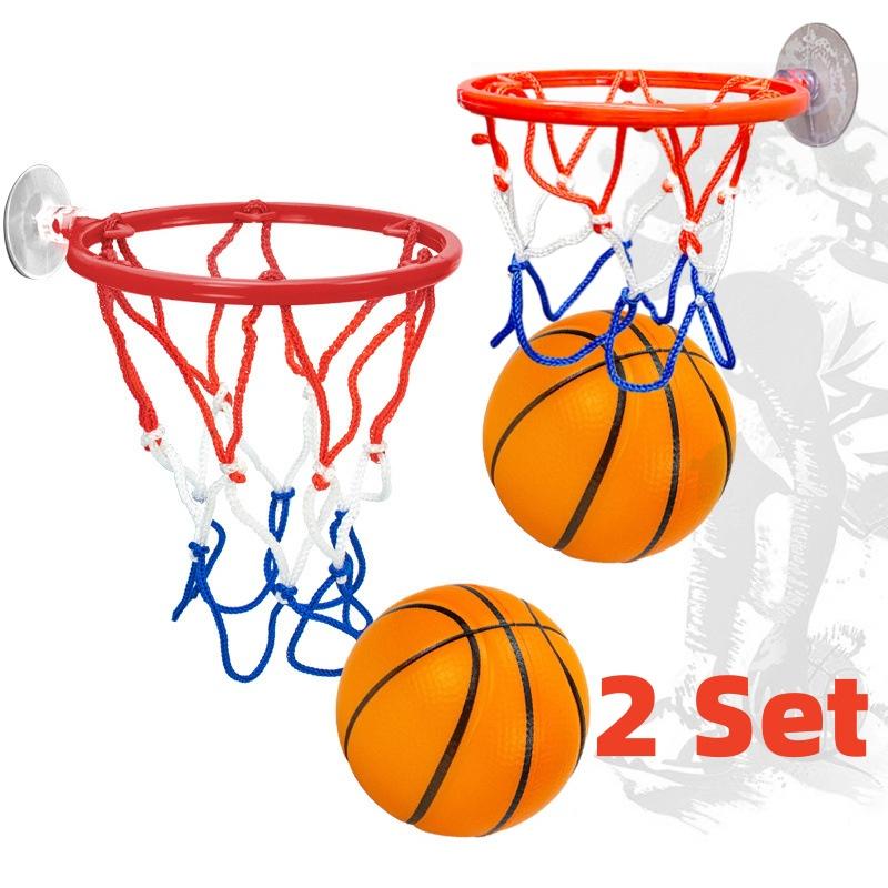 Kinder Indoor Mini Basketballkorb Set mit Saugnapf Wandmontage Heim Sportspiel Kinder Übung Spaß Basketballkörbe Set