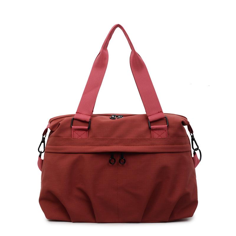Nylon cloth bag, women's tote bag, large-capacity summer crossbody new shoulder portable class commuter bag