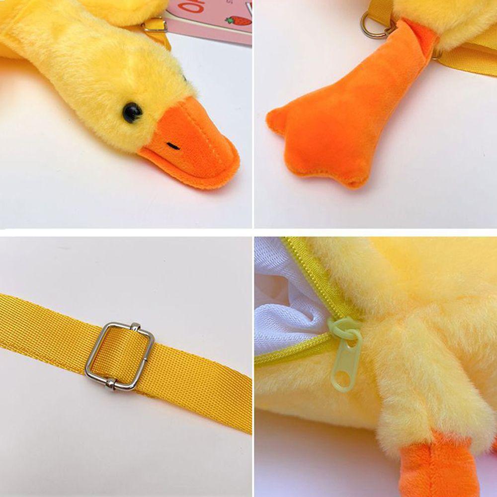 Duck Goose Girl Gift Cartoon Animal Crossbody Bag Plush Bag Women Shoulder Bag Korean Style Bag