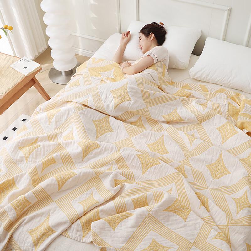 Brangdy Soft Gauze Summer Blanket