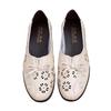 Shoes Spring sandals Non-slip soft-soled bag head Hollow leather shoes Comfortable flat-bottomed elderly people's hole middle old women's shoes
