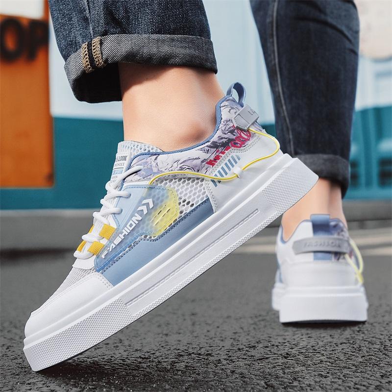 Fashion Summer Breathable Shoes For Men Mesh Sneakers Casual Outdoor Sports Tennis Running Hiking Luxury Designer Platform Loafers
