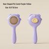 One-Button Pet Hair Removal Comb - Automatic, Portable Grooming Brush for Cats & Dogs
