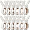 16pcs Beach Towel Clips, Heavy-duty Plastic Clothes Clips, Blanket Drying Clips, Windproof Clothes Clips, Household Items