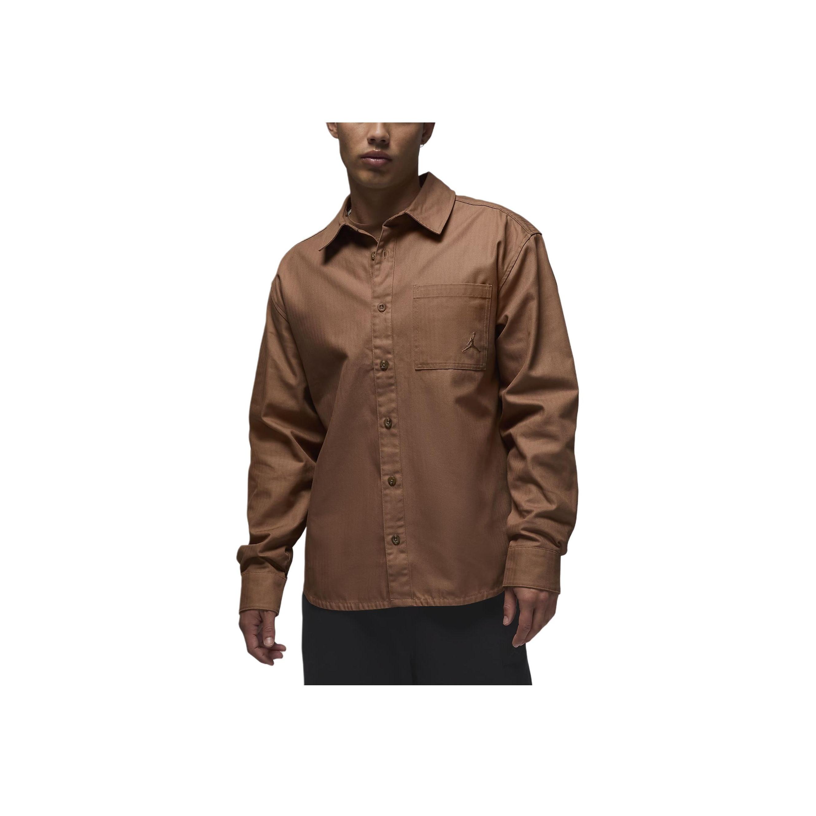 

New JORDAN Essentials Men s Button Down Shirt FV7446-223 XL