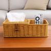 Multifunctional Imitation Vine Tissue Box Breathable Remote Control Storage Box  Restaurant