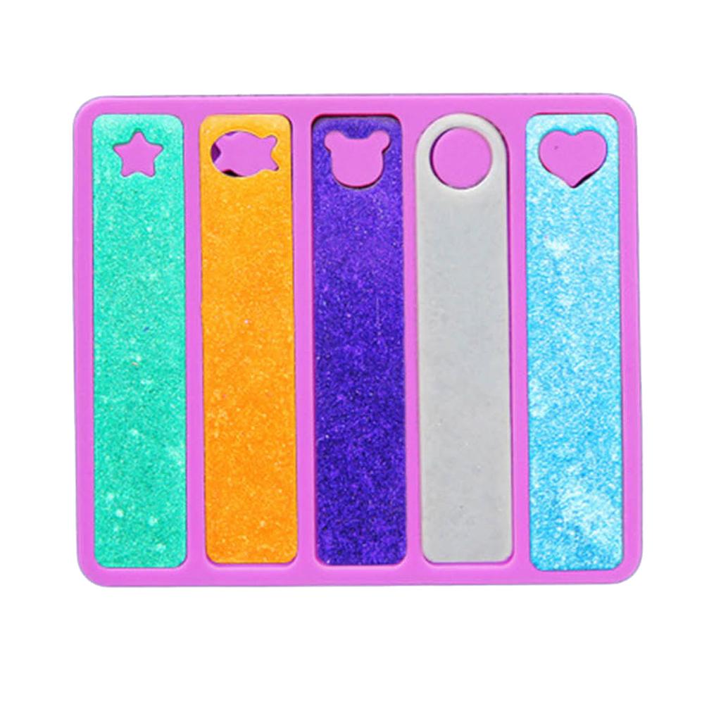 Bookmark Resin Molds DIY Keychain Moulds Bookmark Making Craft Accessories Epoxy Resin Casting Molds for DIY Resin Craft