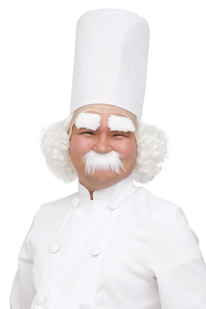 Clearstone Katsland Cosplay Halloween White Wig, Doctor-kun, Unisex,