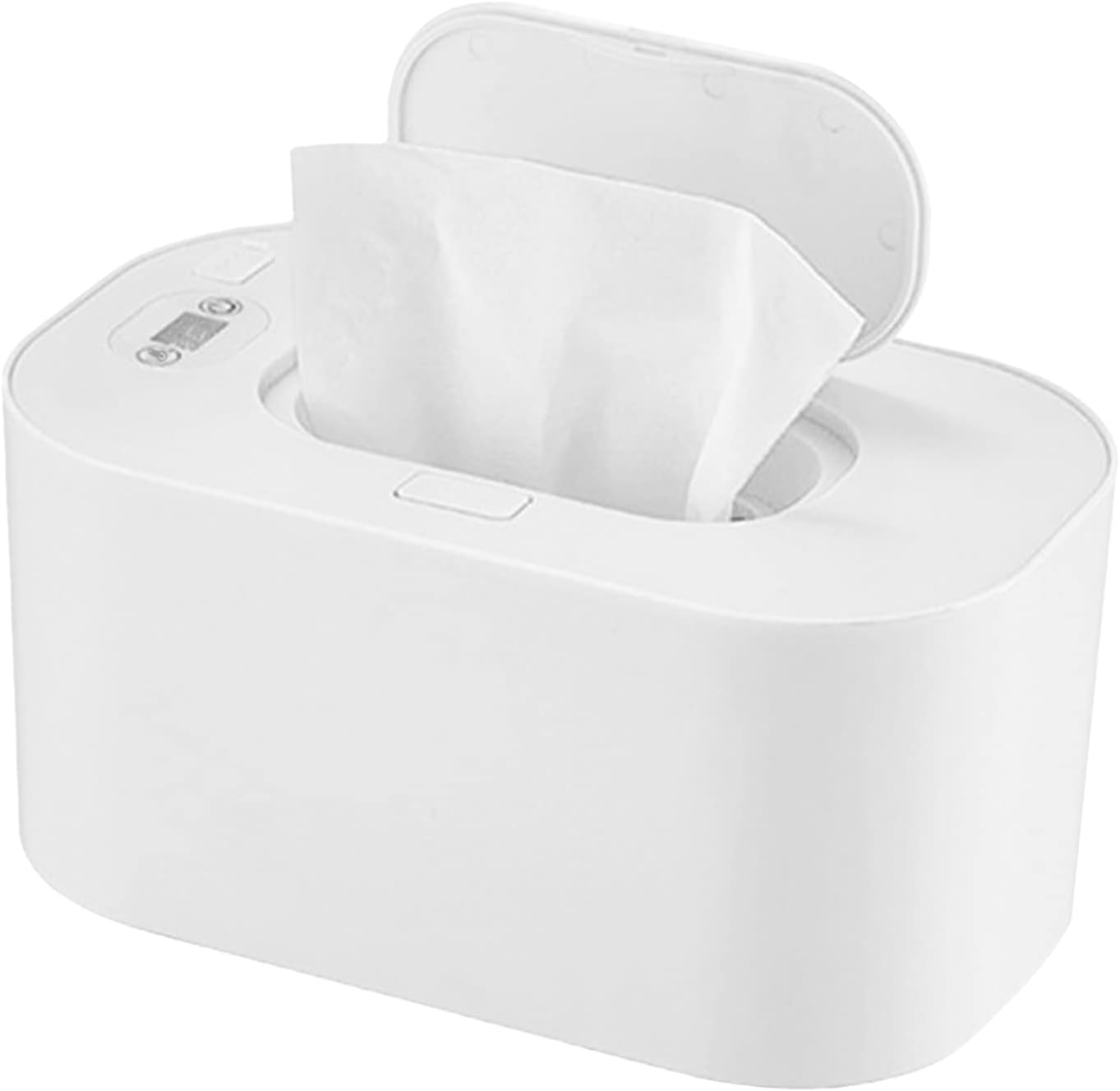 

AMSLSIU Baby Wipe Warmer with Top Level Heating Technology Soothing and Comfortable Experience Baby Wet Wipes Temperature Heater