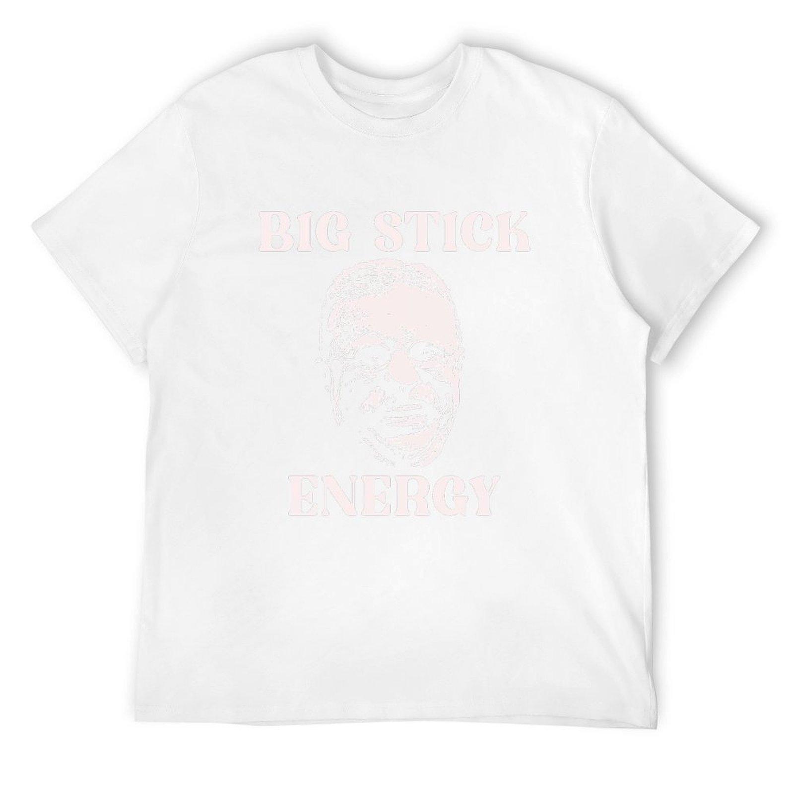 Big Stick Energy Футболки заготовки графическая футболка винтажные мужские рубашки графическая футболка S