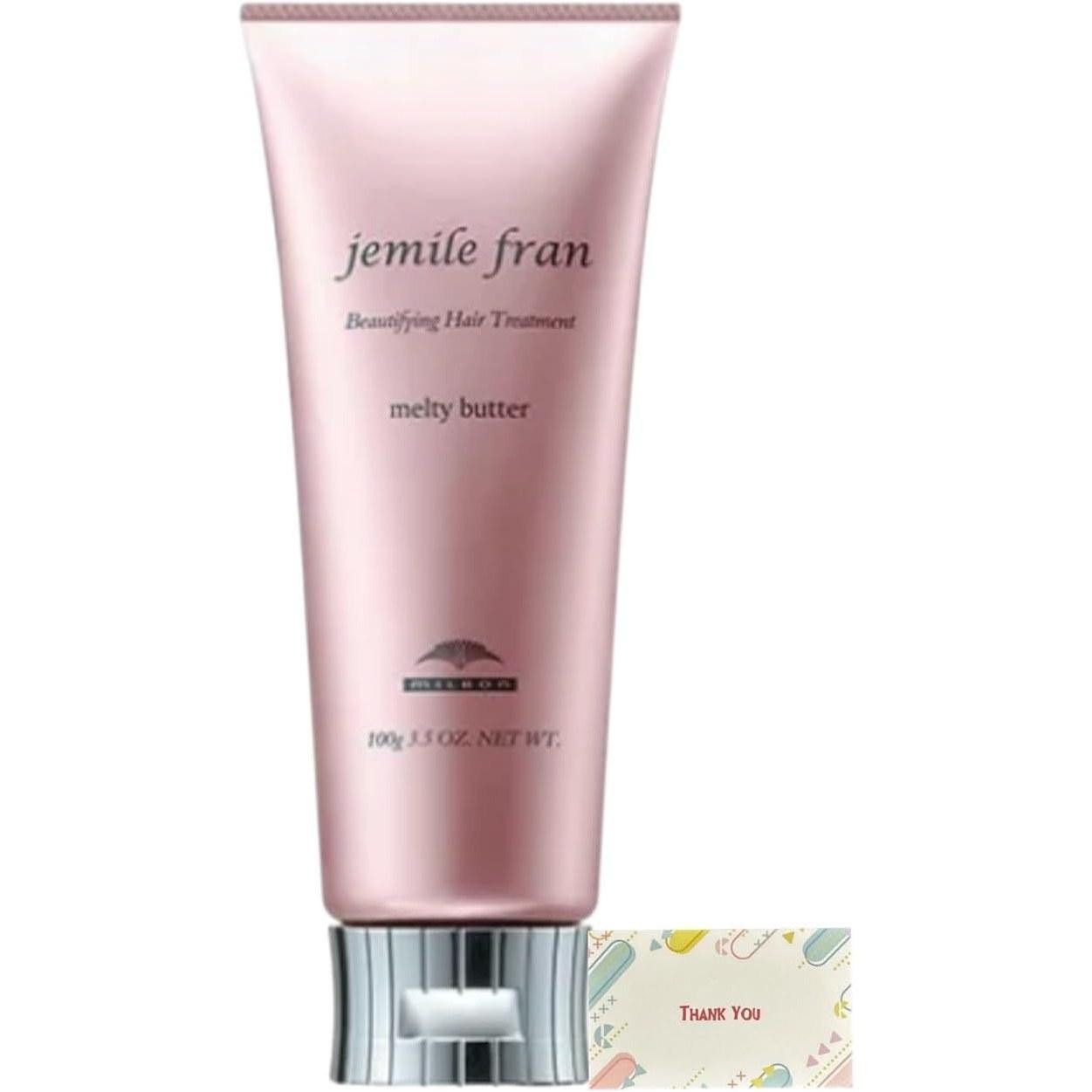 Milbon Jemile Fran Melty Butter 100g + Kunutonn Original Logo Bonus Included (1 piece)