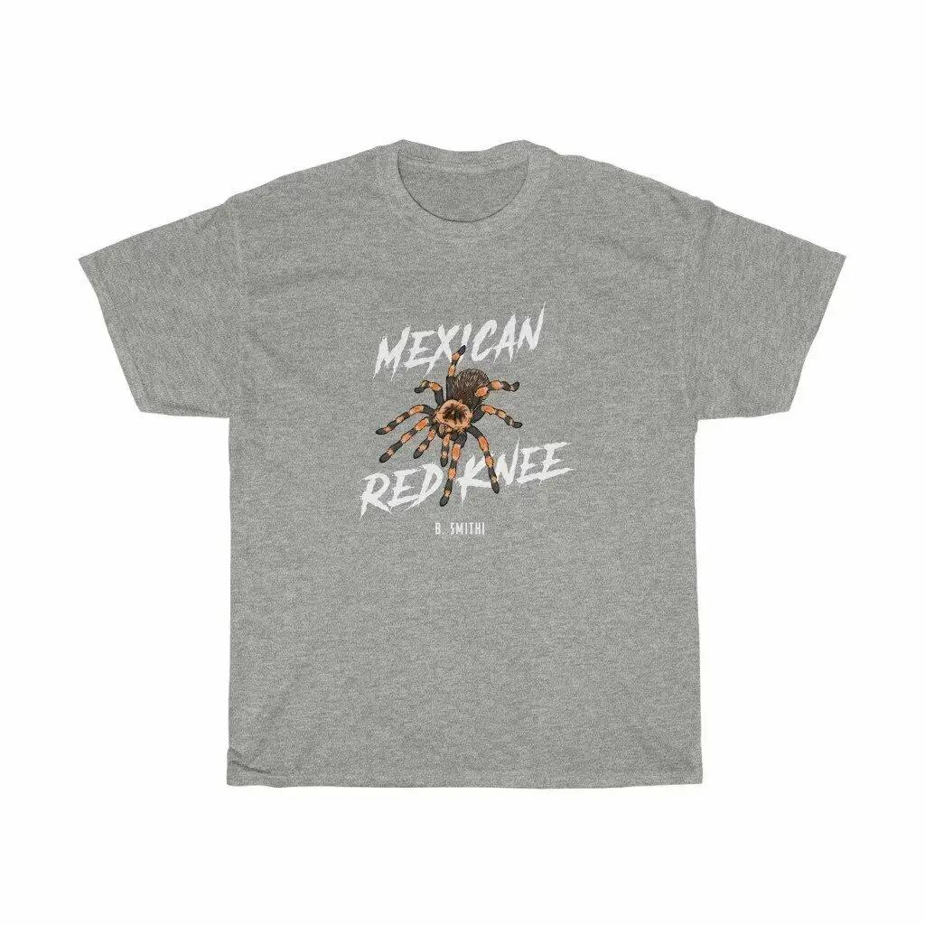 Mexican Red Knee Tarantula Funny Insect Spider TShirt 100 Cotton ONeck Summer Short Sleeve Casual Mens Tshirt Size S3XL