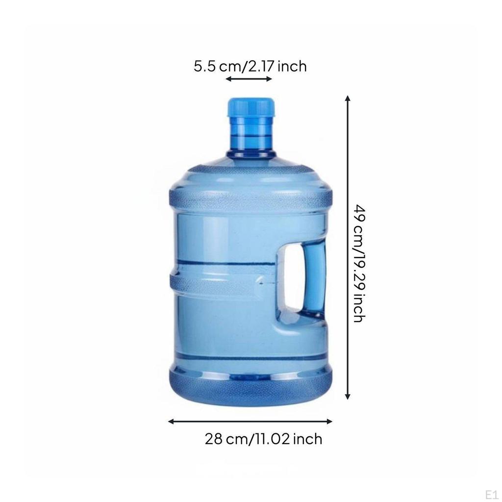 Water Jug FoodGrade Large Capacity Bucket Leakproof Seal Reusable with Lid for Campers,