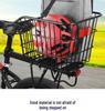 Folding Rear Bike Cargo Basket: Large Capacity Mountain Bike Luggage Rack