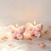 1pc DIY Silicone Candle Mold Flower Relief Rose Butterfly Mold  Aroma Candle Plaster