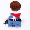 Funny Cat Clothes Halloween Cosplay Cowboy Pet Costume For Small Medium Dogs Cats Novelty Kitten Puppy Party Dress Up Outfits