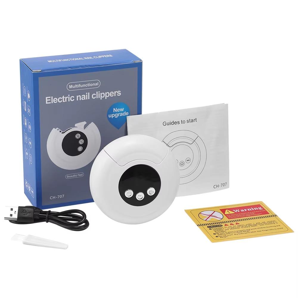 Ηλεκτρικό Νυχοκόπτη 2 σε 1 &; Λειαντήρας - Αυτόματος Λειαντήρας Νυχιών για Μανικιούρ, Φορητό Εργαλείο Περιποίησης Νυχιών