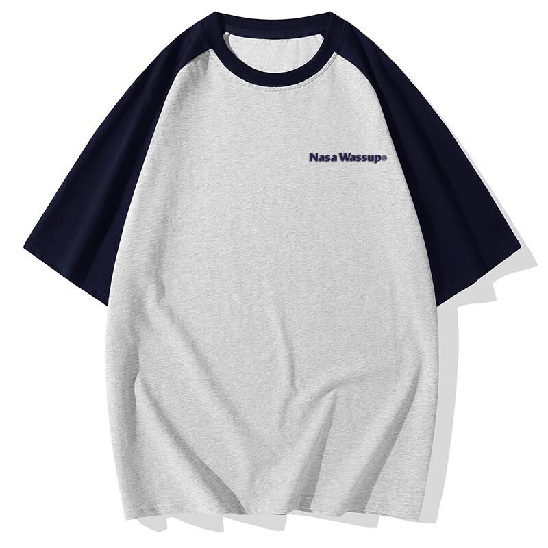 JIAOXIU Chunyu Patchwork Short Sleeve T-shirt M