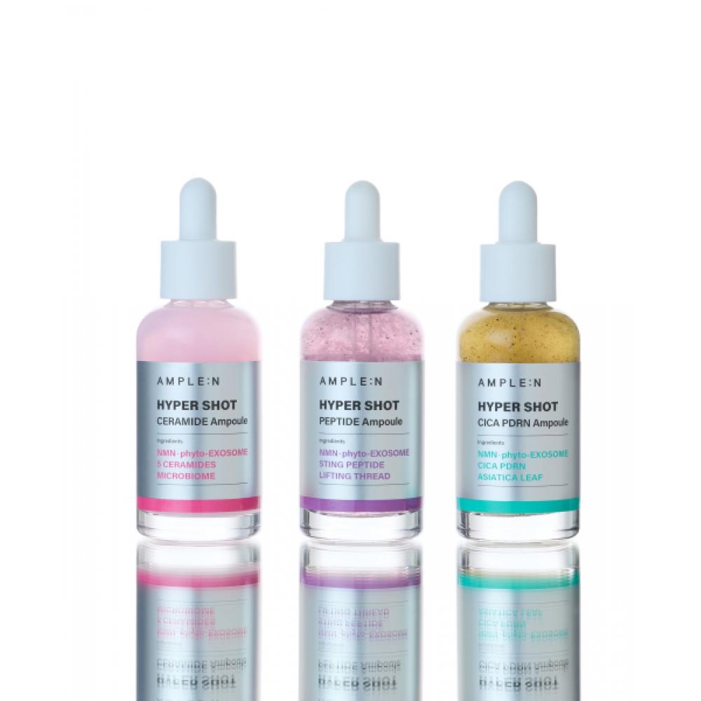 

Amplen Hypershot Ampoule 50ml Choose 1 Of 3 Types HYPERSHOT CICA PDRN AMPOULE 50ml