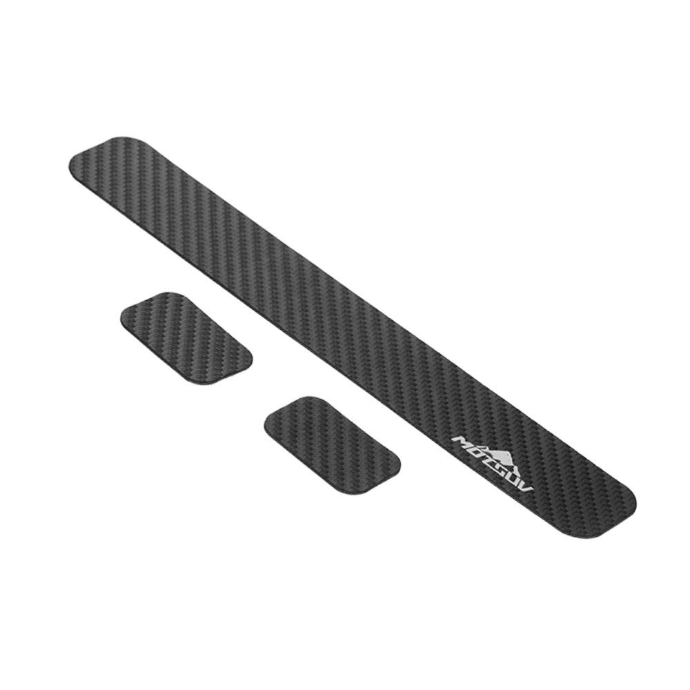 Waterproof Carbon Fiber Pattern Bike Frame & Chain Guard Sticker