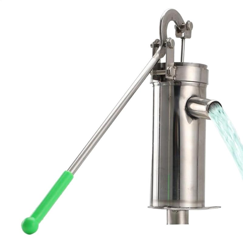 Manual Well Pump Hand Well Pump Stainless Deep Well Hand Pump Pitcher Pump For Well Water Suction Pump Groundwater