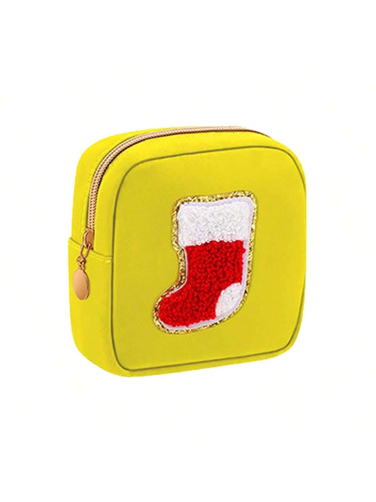

12 Christmas mini makeup bags with alloy zippers, perfect for girls as Christmas gifts and holiday party gifts.zwq