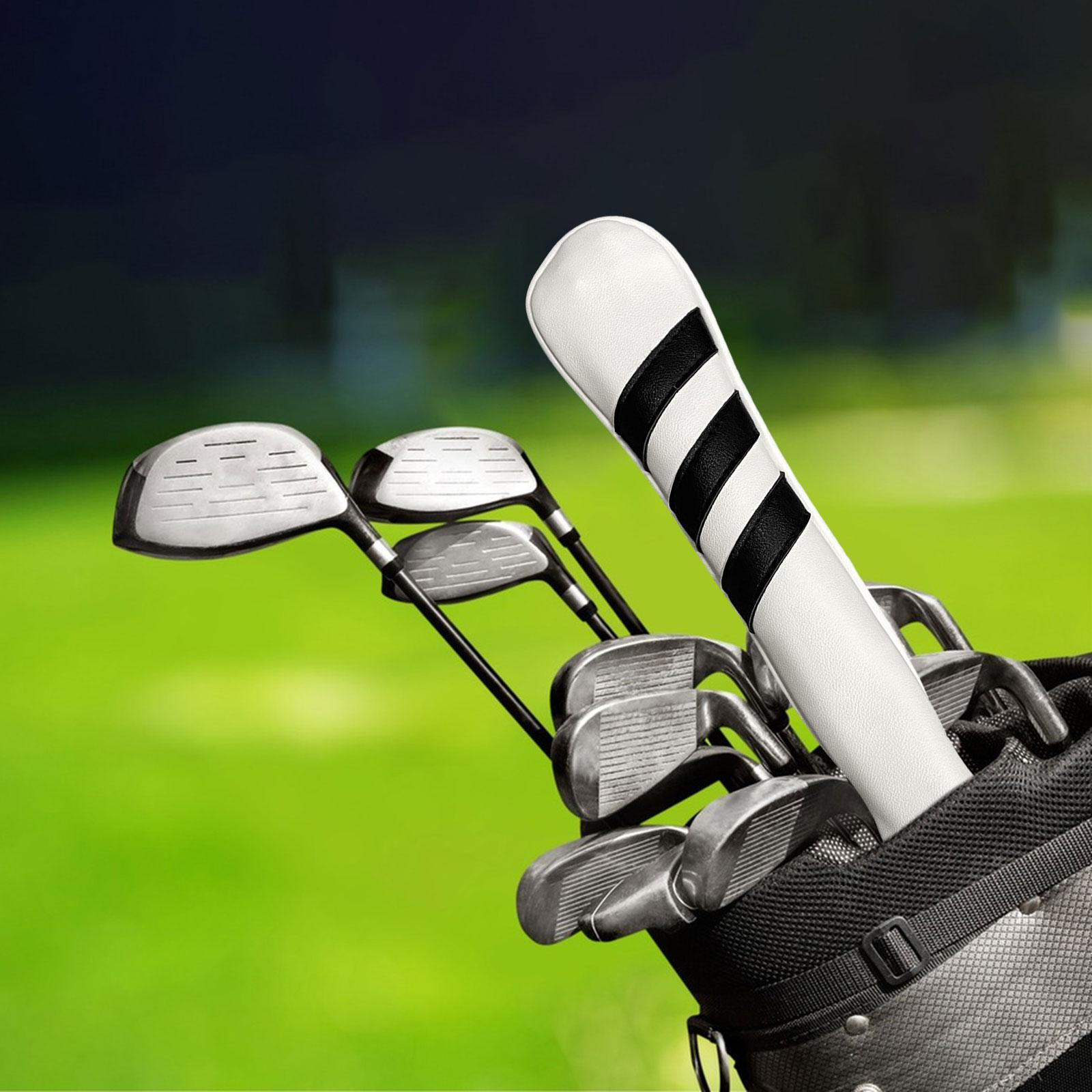 Alignment Sticks Cover Golf Stick Case Holder with PU Leather Headcover Training Rods