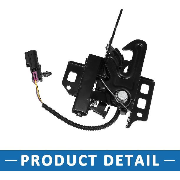 Hood Latch Lock 15139168 Car Accessory for Chevrolet Silverado 3500 HD 2007-2014