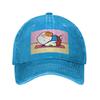 Unisex Baseball Hats Cute Cartoon Ebichu Denim Outdoor Baseball Caps Hip Hop Cap Casquette