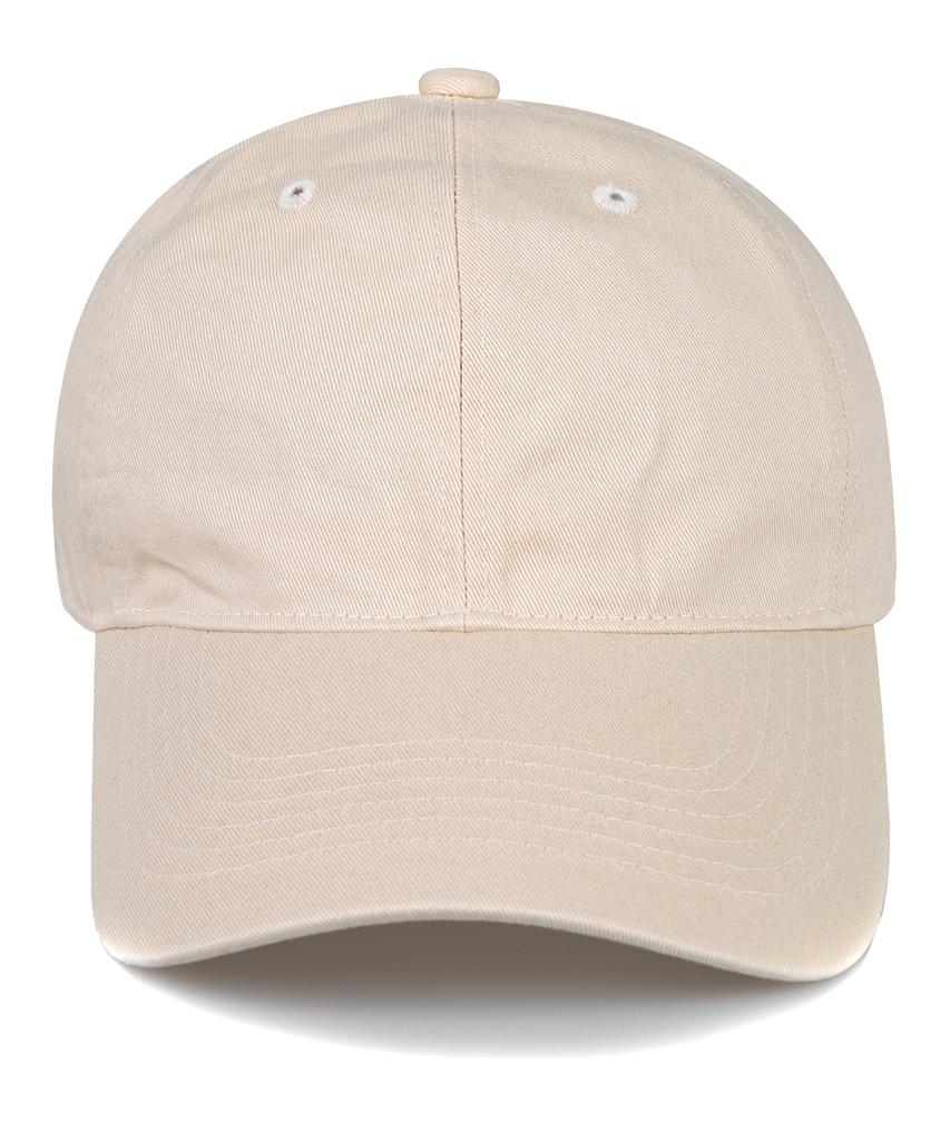 Chaebteo Casual Washing Ball Cap - Light Beige