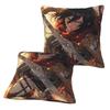 Anime Attack On Titan Mikasa Ackerman 2 Pcs Square Pillowcase Pillow Cover Cushion Decor Comfort Throw Pillow For Home Bedroom