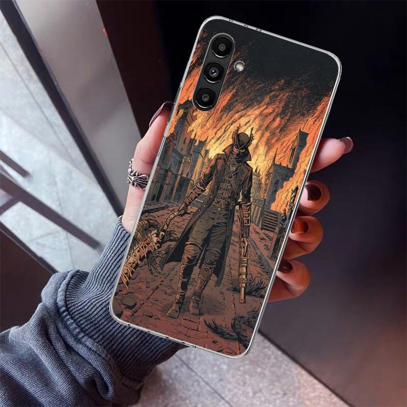 Bloodborne Game Phone Case For Samsung Galaxy A17 A16 A15 A14 A13 A57 A56 A55 A54 A53 A37 A36 A35 A34 A33 A26 A25 A24 A23 Galaxy